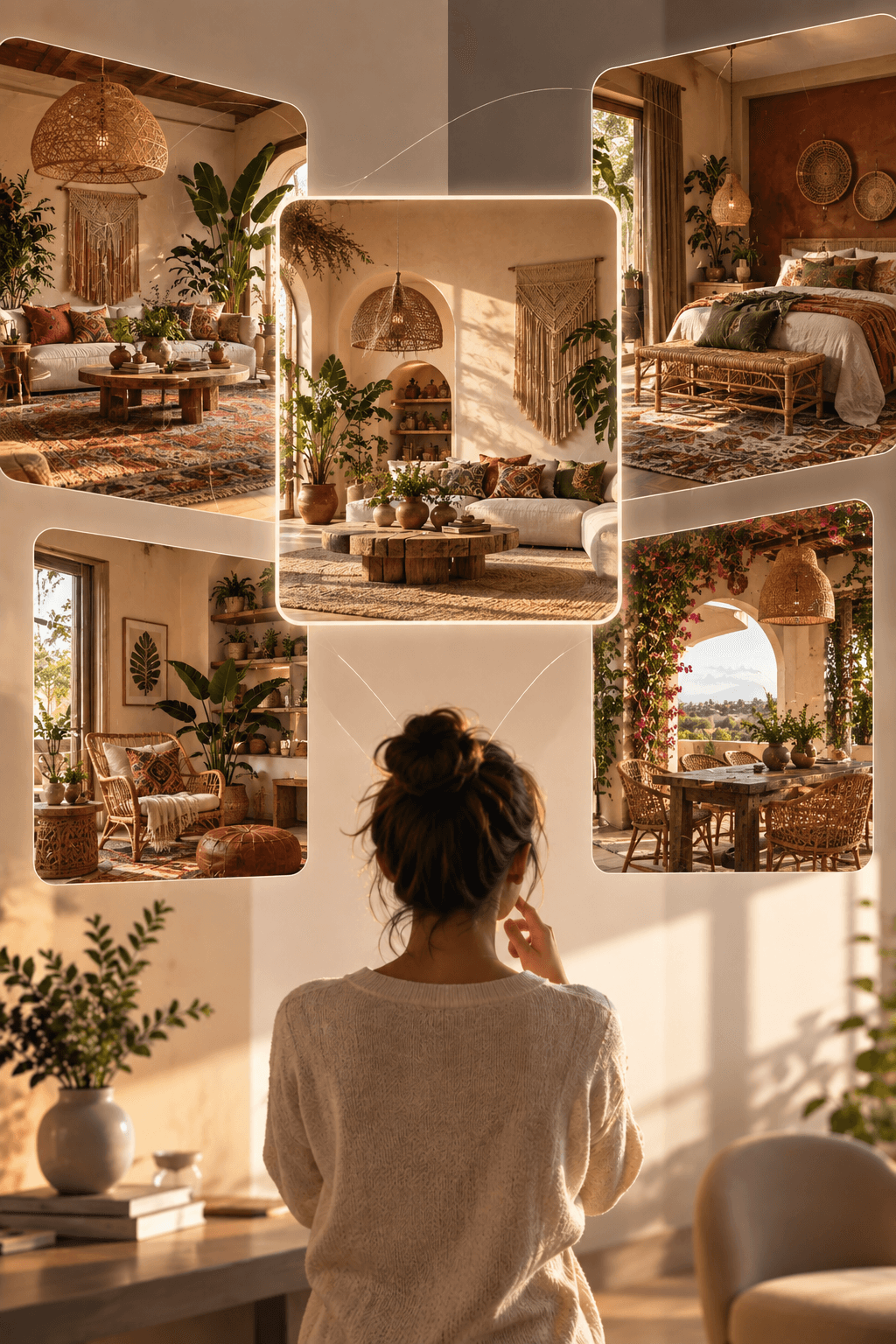 Bohemian interior style