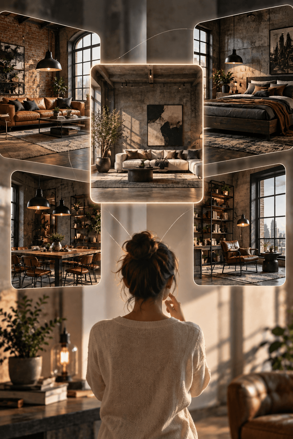 Industrial interior style